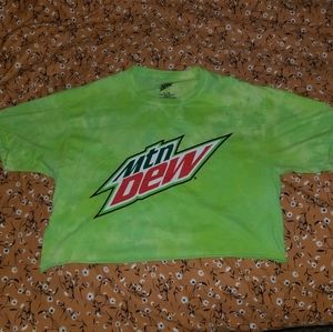 Mountain Dew Crop Top